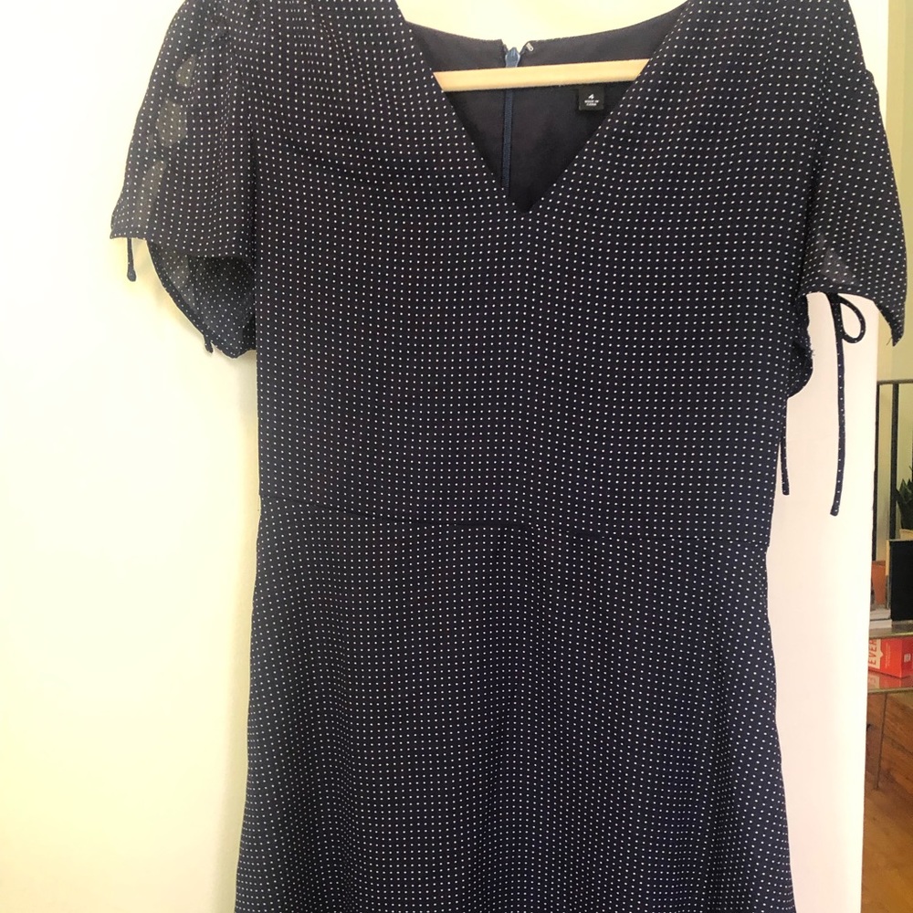 JCrew blue midi dress